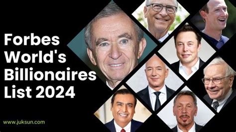 reiche männer|Forbes 2024 Billionaires List